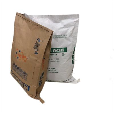 25kg Multiwall Kraft Paper Bags Dụng chống ẩm