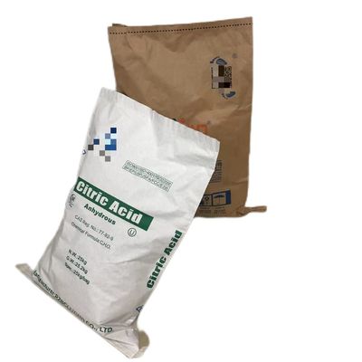 Các vật liệu xây dựng Bao bì được may mở miệng túi giấy đa tường với đơn đặt hàng tùy chỉnh