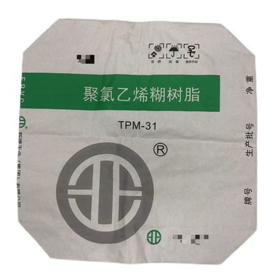 Các túi giấy đa tường công nghiệp lỗ bề mặt cho nhựa bột polyethylene
