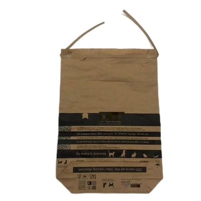 Bao bì túi giấy đa tường hạng nặng được thiết kế đặc biệt cho rác vật nuôi
