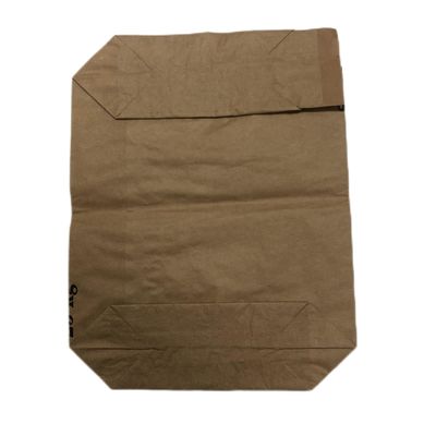 Thẻ thông thường Excellent Multiwall Kraft giấy túi công nghiệp 25kg