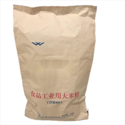 Các túi giấy đa tường công nghiệp miệng niêm phong nhiệt 20kg 25kg 50kg