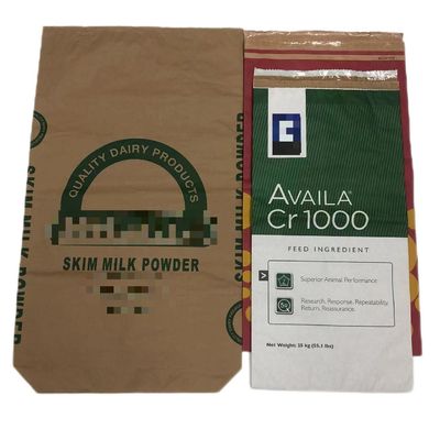 Logo in tùy chỉnh túi giấy đa tường chống ẩm