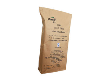 2 lớp 3 lớp Túi giấy kín nhiệt 25kg Giấy kraft trơn Túi gói bột