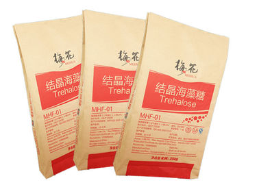 Mở miệng Túi giấy kraft nhiều lớp Thực phẩm An toàn Đồ nướng bền