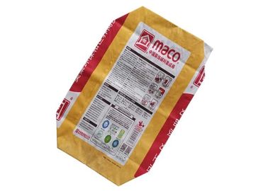 Van xi măng tùy chỉnh Bao tải Van dán nhiều vách Túi giấy nặng 40kg