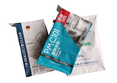 Tốc độ cao Túi đầy van đã dán Màu trắng nâu Dễ dàng mở Túi giấy đáy phẳng