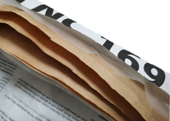 Túi giấy kraft Multiwall bền với lớp lót chống ẩm PP / PE