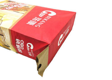 Ổn định cao Van dán Túi giấy nhiều lớp Túi chống thấm Khối đáy giấy