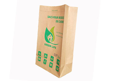 Eco Thân thiện Pinch Túi giấy đáy Túi giấy Polypropylen Độ bền kéo cao