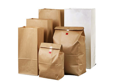 Cấp thực phẩm Túi giấy kraft nhiều lớp có thể tái chế thân thiện với môi trường