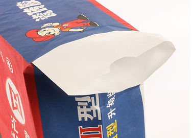 Xây dựng Túi giấy đáy phẳng Xi măng Bao bì giấy Túi chống trượt Dễ dàng mang theo