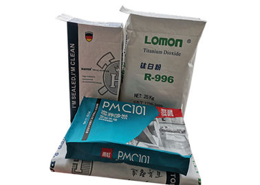 Túi giấy công nghiệp 3 lớp Kích thước tùy chỉnh 20kg 25kg Vòng bi chịu tải mạnh 50kg