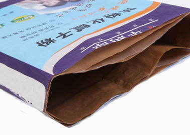 PE bên trong Túi giấy Kraft nhiều vách 20kg có thể phân hủy sinh học