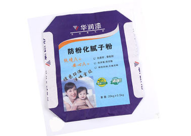 Đầu ra có van dán túi giấy đa tường để đóng gói bột