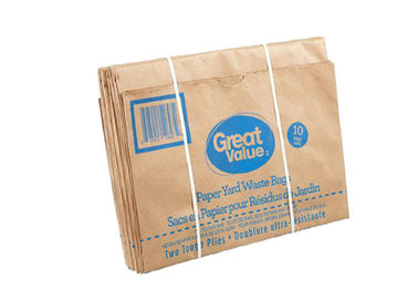 Thùng rác Kraft 80g / M2 Bãi cỏ Rác thải Túi giấy