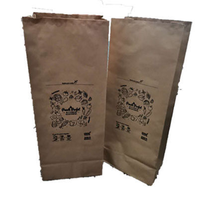 50kg 60gsm Chống ẩm có van dán Túi giấy cắt cỏ đa vách