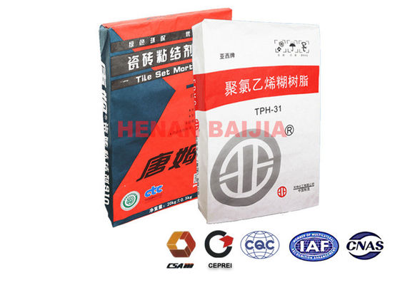Túi van dán bền 60g-130g / M2 Bao bì vữa khô Bao bì giấy nhiều lớp