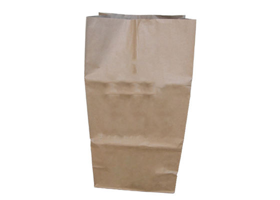 Leafs Refuse Túi giấy Kraft Lawn 3 lớp 25kg
