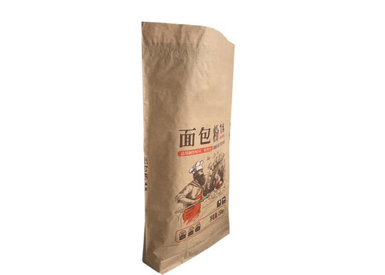 Túi giấy 120g / m2 cho bánh mì Túi đóng gói bột mì Túi đóng gói khác