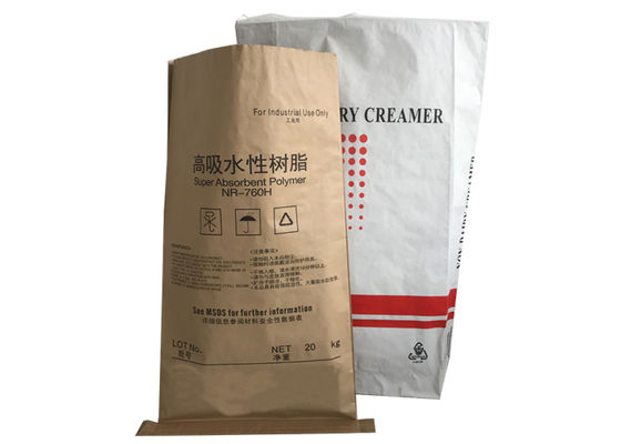 Túi giấy Kraft đen nhiều lớp Silica kết tủa khí tượng 25KG