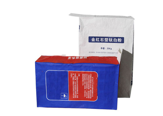 Van miệng Túi giấy Kraft nhiều lớp 25Kg cho Silica đen carbon trắng