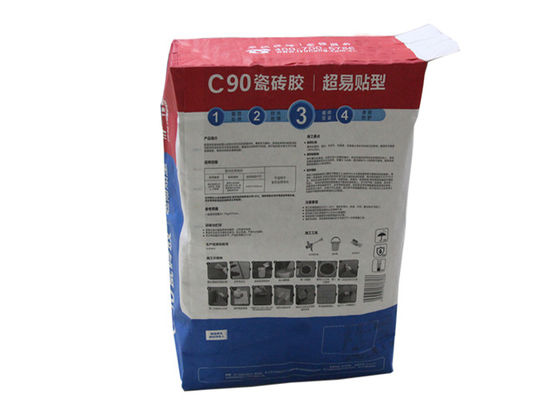 20KG 25KG Dán Van Đa tường Túi giấy Kraft Công nghiệp hóa chất Vữa xi măng