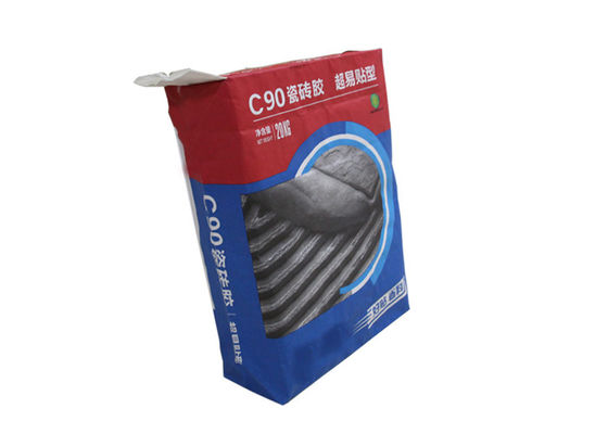 Kích thước lớn Công suất lớn 70g / m2 Túi giấy Kraft nhiều vách ngăn Van bột trét