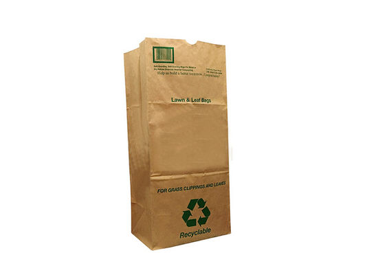 In Flexo Bao đựng chất thải vườn nặng 25kg Túi đựng rác thải làm vườn