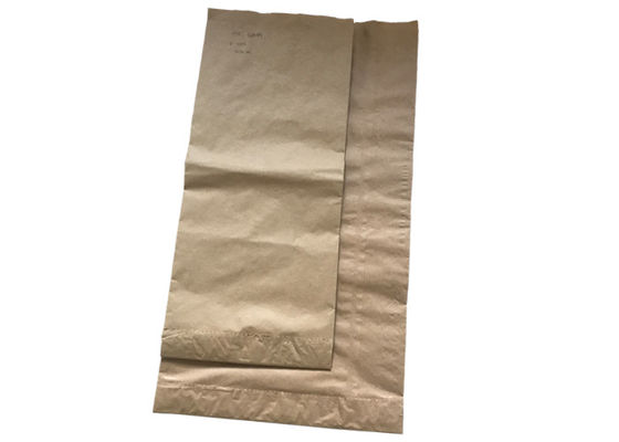 Túi giấy Kraft đa năng 25KG Chốt đáy cho bao bì vật liệu bột