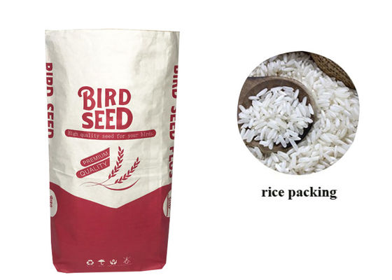 Túi thức ăn cho chó bằng giấy 1-4ply Bao bì hạt giống thức ăn gia súc