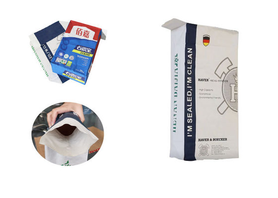 Tinh bột Pregelatinized Bao giấy Kraft 15kg 20kg 25kg Túi van giấy