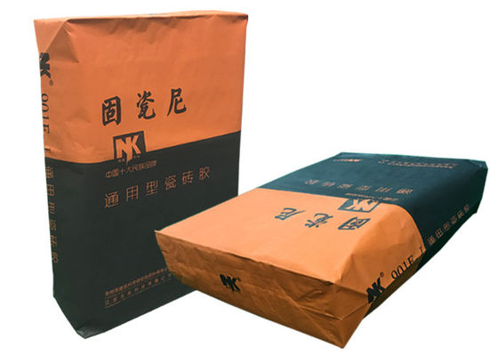 Xây dựng túi giấy nhiều lớp công nghiệp cho bột trét 15kg 20kg 25kg