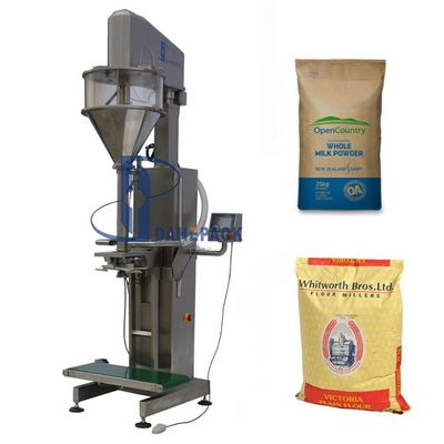 10kg 15kg 25kg 50kg Túi giấy Kraft nhiều vách Túi đựng bột sữa bột