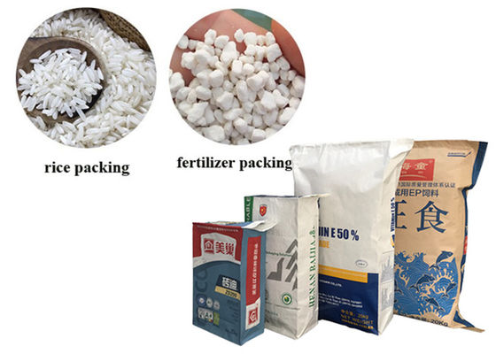 Túi giấy Kraft tái chế đa vách thân thiện với môi trường Túi giấy bột mì cấp thực phẩm