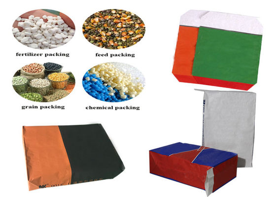 3 lớp tùy chỉnh chống mài mòn Bao bì có thể tái chế Túi van phân bón