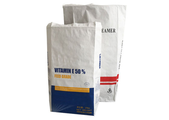 Túi giấy Kraft Brown Multiwall 25kgs 2 lớp / 3 lớp