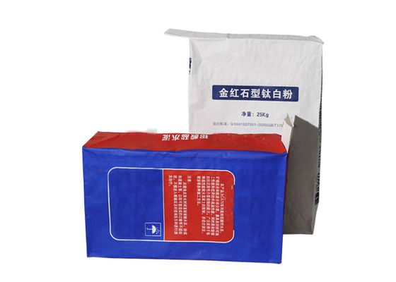 25kg 10kg 20kg Kraft Bao bì đựng hóa chất Vật liệu xây dựng Thực phẩm Bột ngũ cốc Chất kết dính