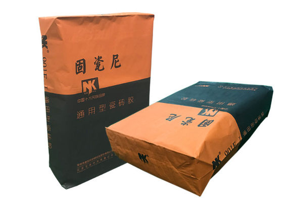 25KG 50KG Dán Van Kraft Túi giấy Bao bì vữa khô