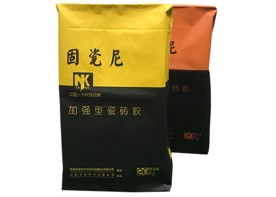 25KG 50KG Dán Van Kraft Túi giấy Bao bì vữa khô