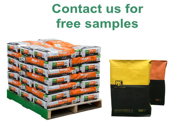 Bao đựng giấy dán tường công nghiệp 25kg 20kg Bao giấy xi măng Kraft 25kg Cán màng PLA