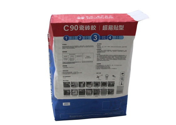 Bao đựng giấy dán tường công nghiệp 25kg 20kg Bao giấy xi măng Kraft 25kg Cán màng PLA