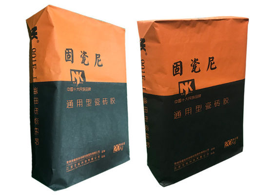 20kg 25kg 40kg 50kg Vữa khô Túi xi măng nhiều vách Túi giấy dán gạch Túi van kết dính thạch cao Bột trét vữa