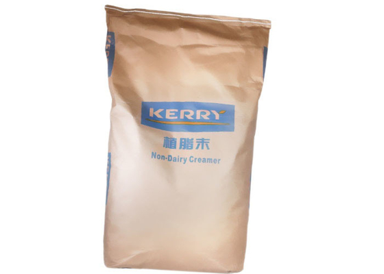 Túi giấy bột mì 25kg Bao đựng có thể mở rộng Giấy thủ công Túi đáy cứng Túi giấy 20kg