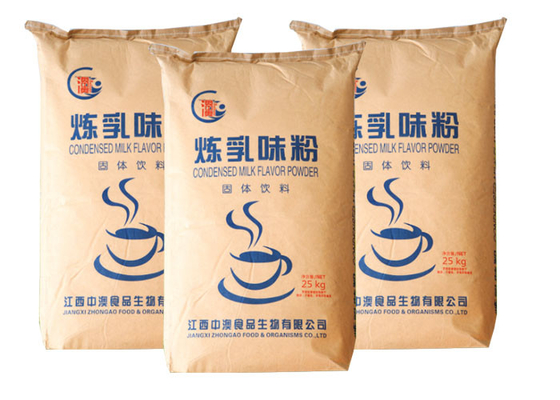 Túi giấy Kraft đa vách cấp thực phẩm cho bột trà Sữa bột Coco
