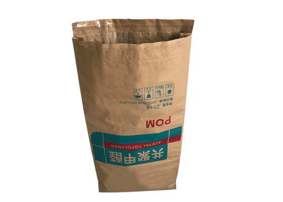 PE liner Lamination Multi Wall Paper Sacks 10kg 25kg 50kg Sugar Flour Bao bì