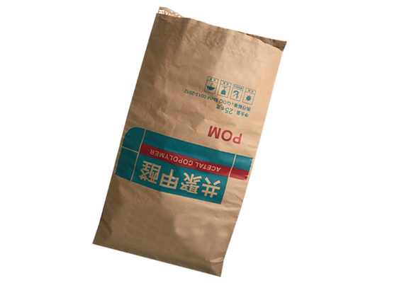 Túi thực phẩm màu nâu trắng Đa lớp Kraft nhiệt cho bao bì gelatin