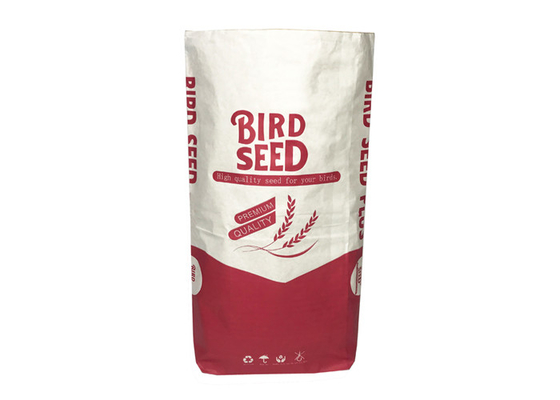 Túi giấy Kraft in Flexo 20kg 25kg cho bột sữa gầy