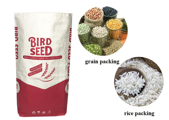 Túi giấy Kraft nhiều lớp hai lớp cho bao bì thức ăn gia súc cho mèo