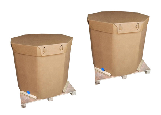 Giấy dùng một lần có thể gập lại Hộp chứa 1000 Ltr IBC Hộp đóng gói thực phẩm linh hoạt